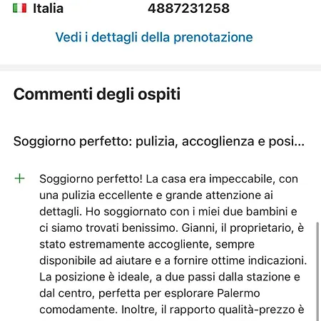 Vespro House Holiday home Palermo